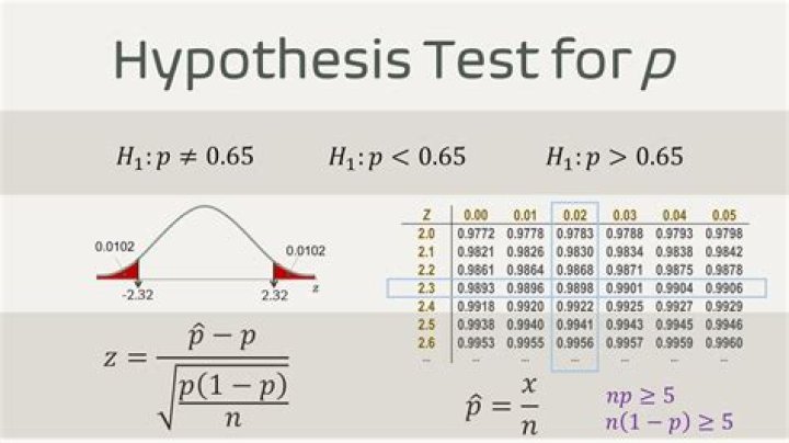 Hypothesis Testing for a proportion Calculator