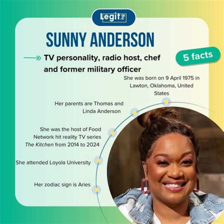 Is Sunny Anderson Married? Insight into Her Net Worth and Personal Life