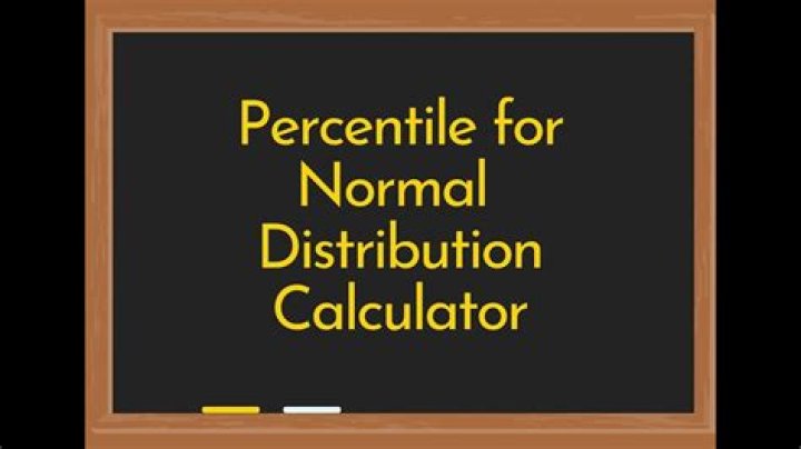 Percentile for Normal Distribution Calculator