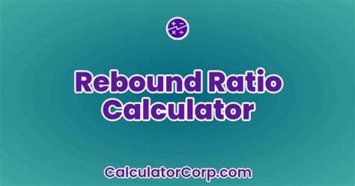 Rebound Ratio Calculator
