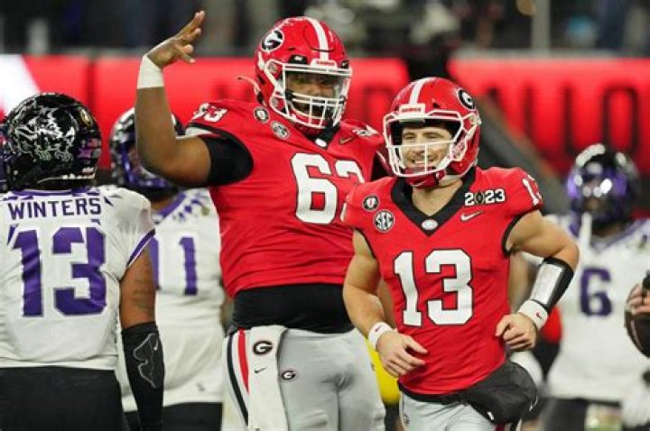 The Georgia Bulldogs Win the 2023 College Football Playoff National Championship