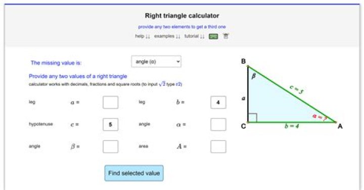 Triangle Solver and Classify Triangles Calculator