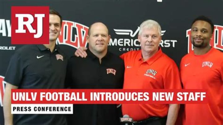 UNLV Coaching Staff 2023 | College Football Network