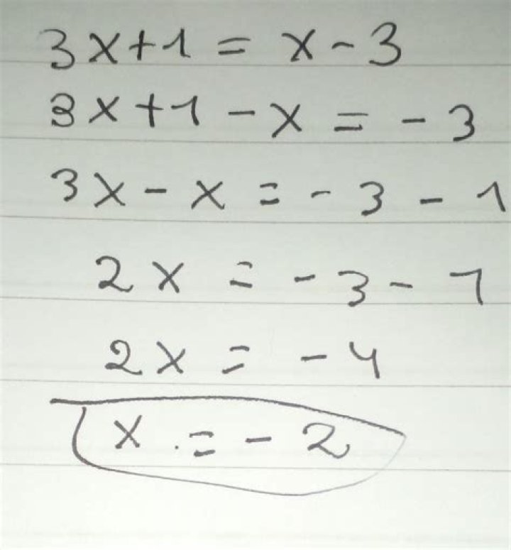 -x-1=3